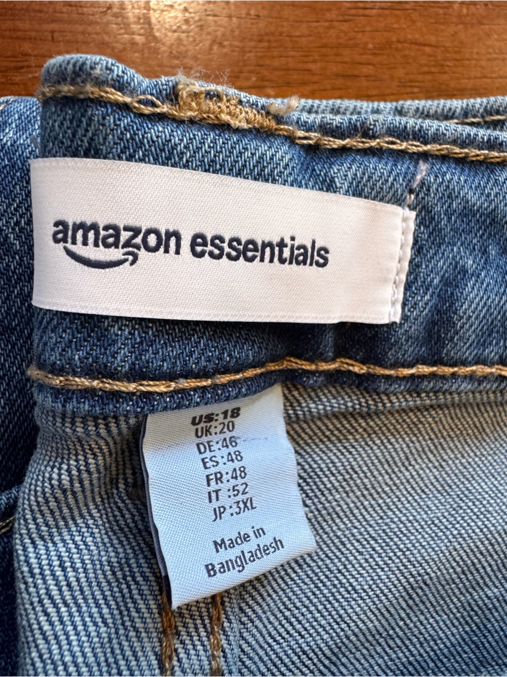 Amazon Essentials Light Blue Denim Jeans